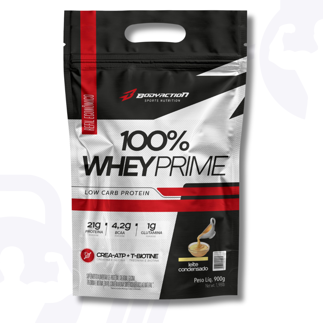 100% Whey Prime – Bodyaction (900g) Pouche