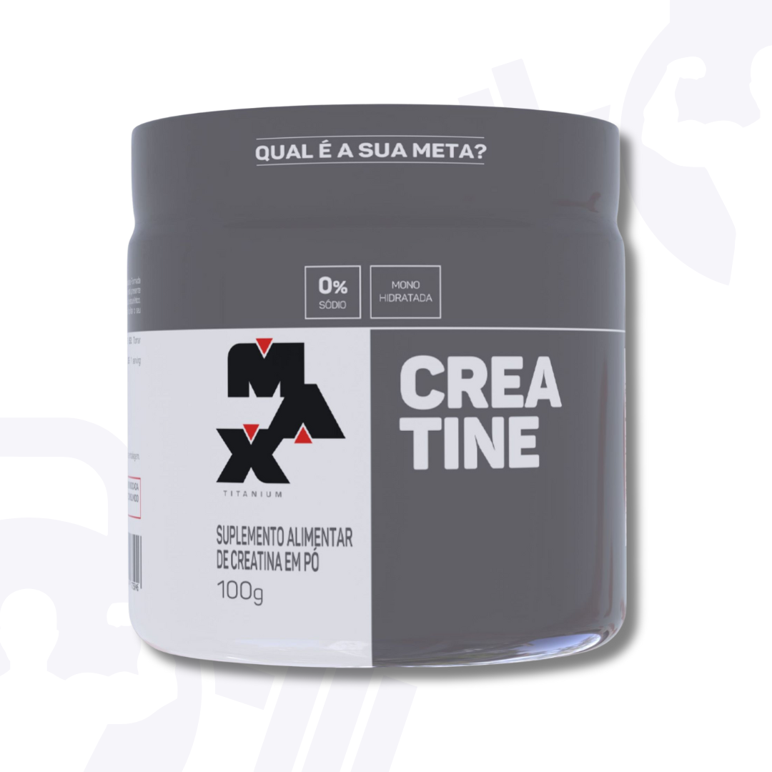 CREATINA MONOHIDRATADA 100 g - MAX TITANIUM