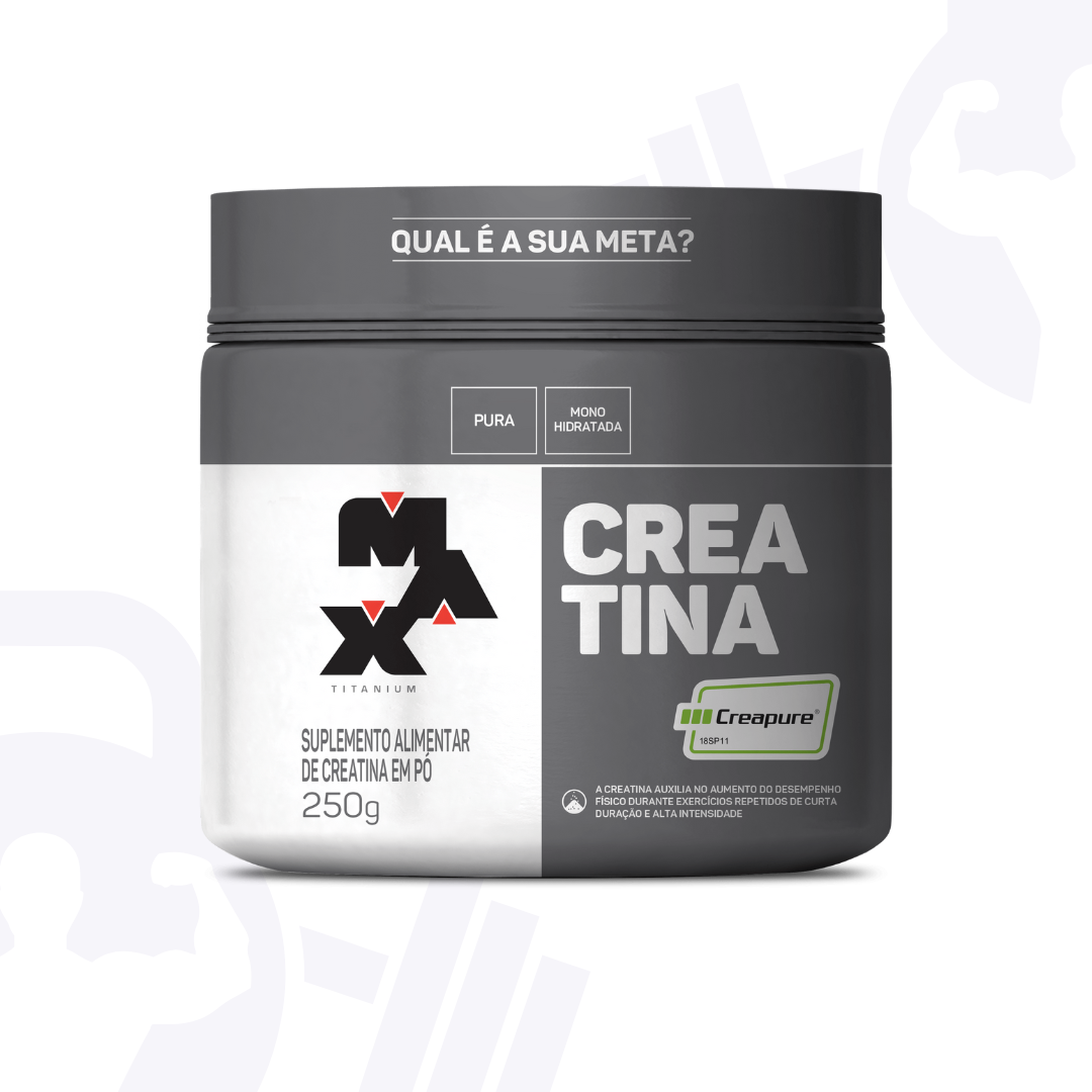CREATINA MONOHIDRATADA CREAPURE 250g – MAX TITANIUM