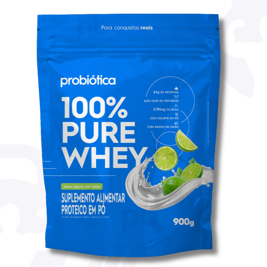 100% PURE WHEY – PROBIÓTICA (900g)