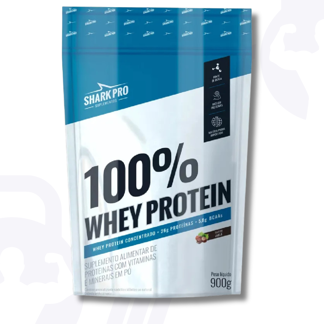 100% WHEY PROTEIN POUCHE - SHARK PRO