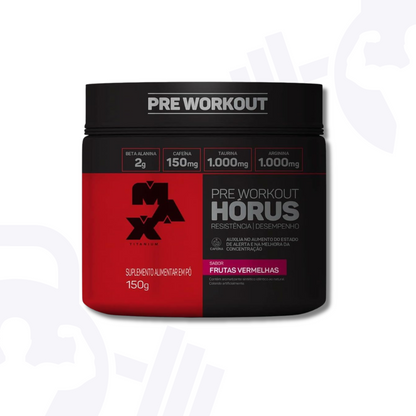 Pré-Treino Hórus 300g - Max Titanium