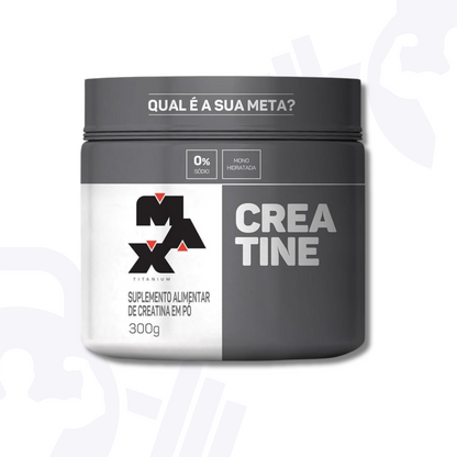 Creatina Monohidratada 300g - Max Titanium