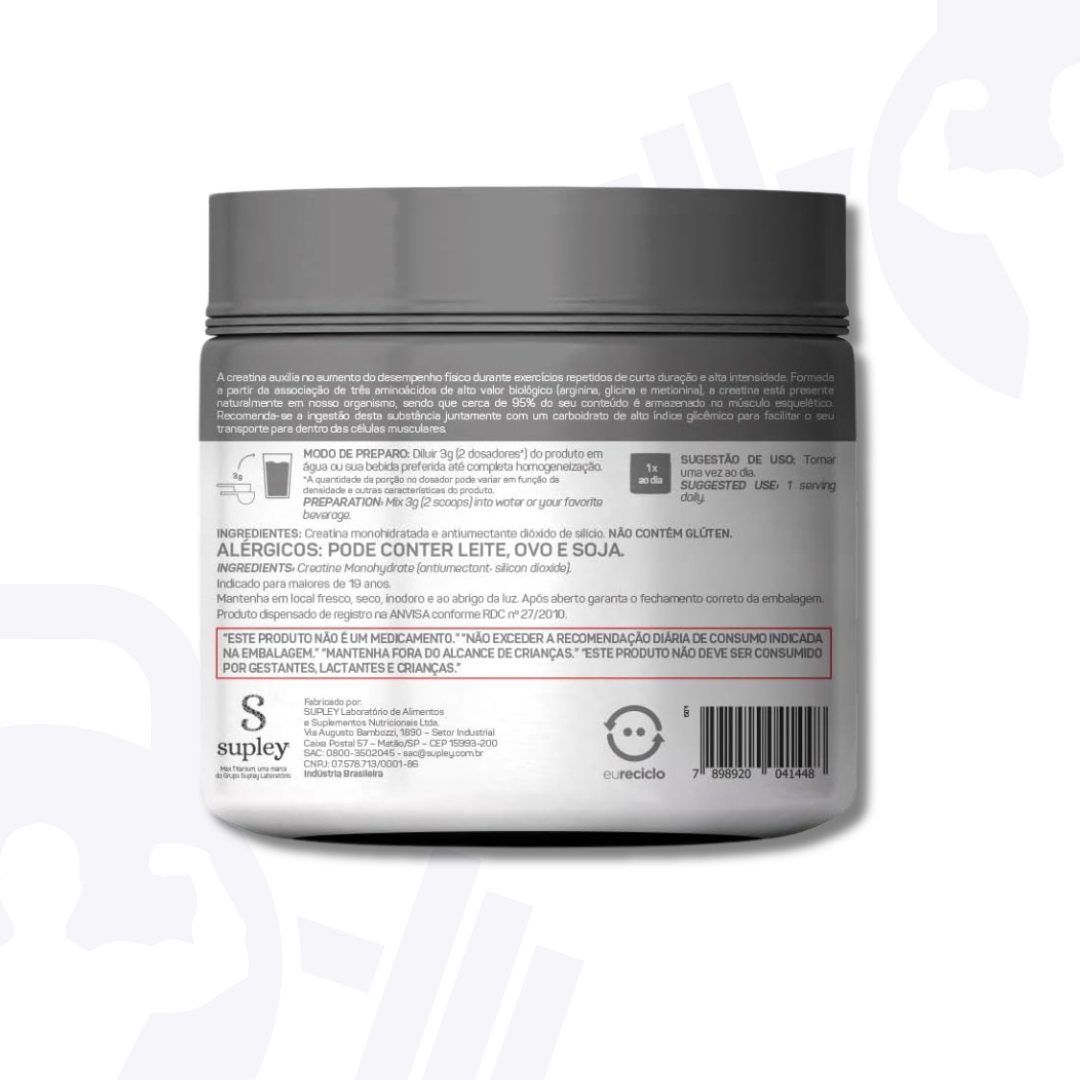 Creatina Monohidratada 300g - Max Titanium