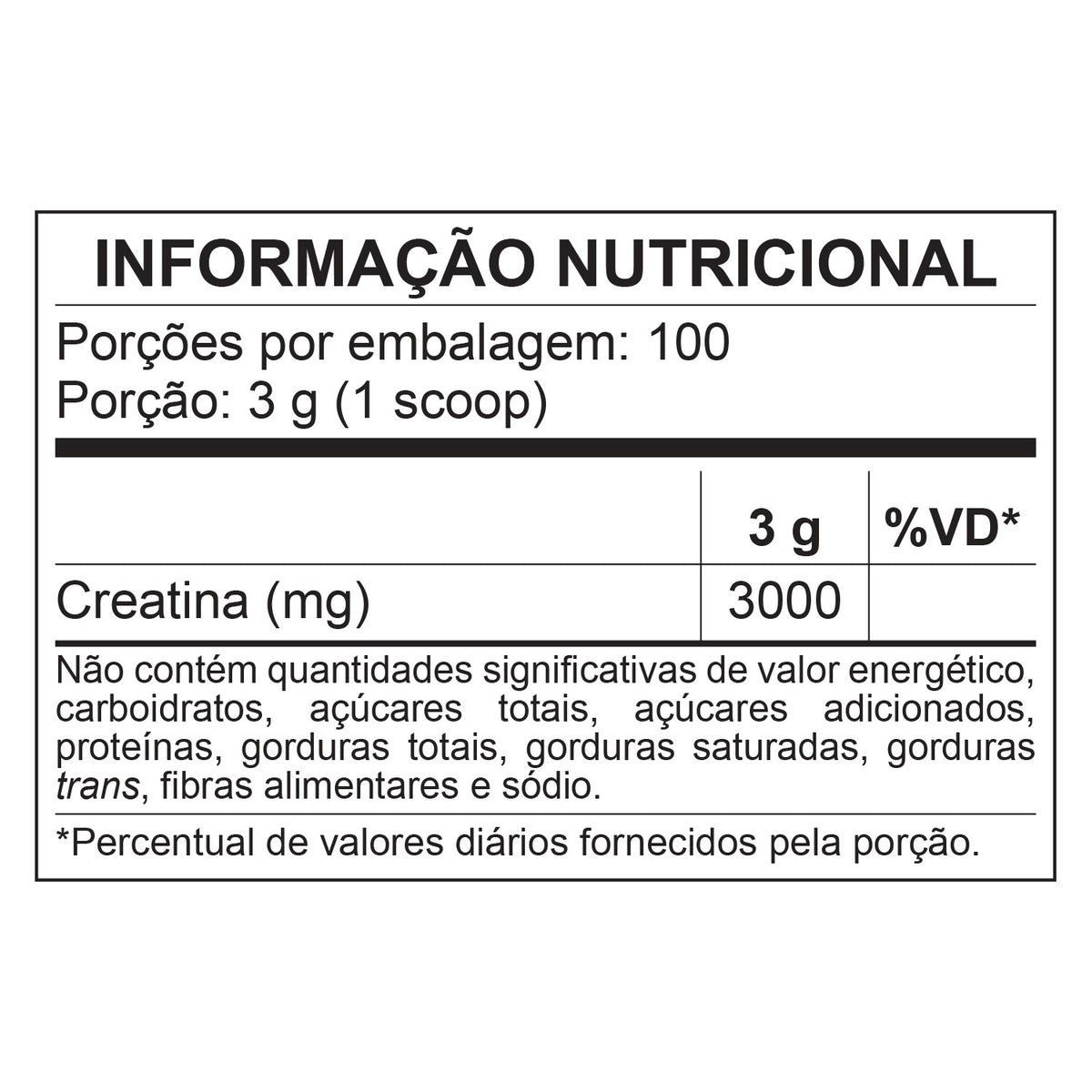 REATINA MONOHIDRATADA 500g – BODYACTION