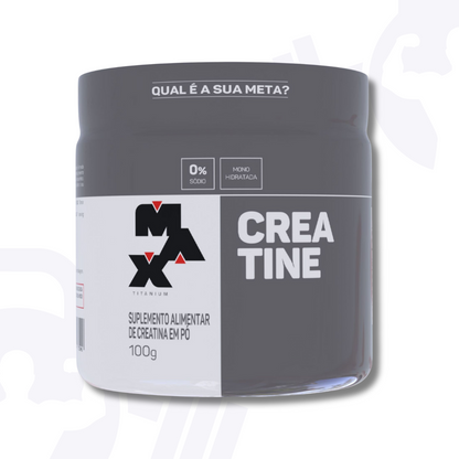CREATINA MONOHIDRATADA 100 g - MAX TITANIUM
