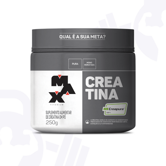 CREATINA MONOHIDRATADA CREAPURE 250g – MAX TITANIUM