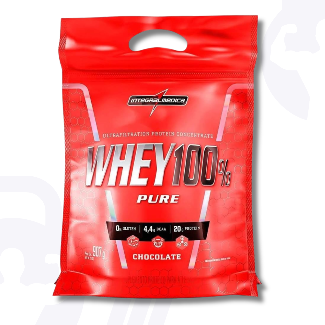 Whey 100% Pure Pouch – Integralmedica (900g)