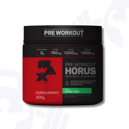 Pré-Treino Hórus 300g - Max Titanium