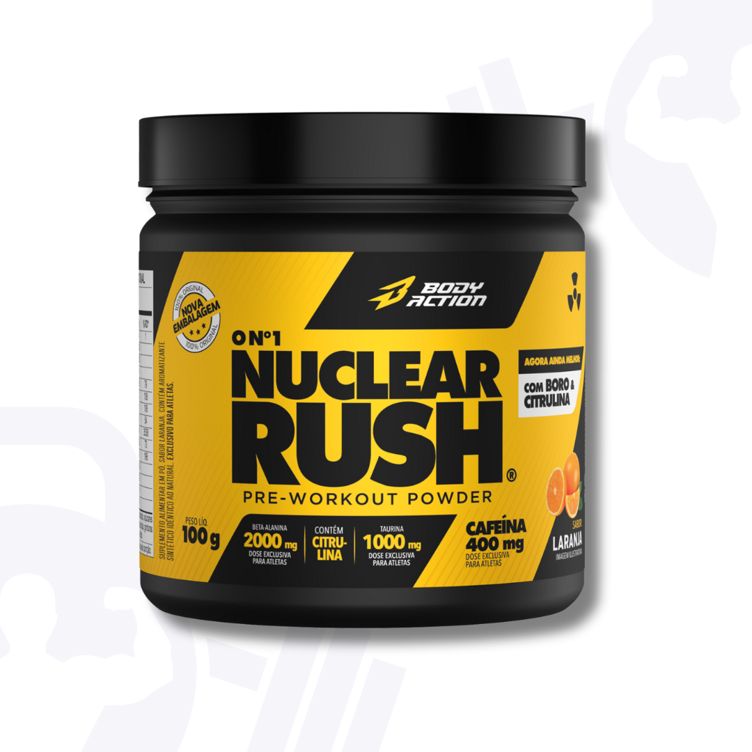 PRÉ-TREINO NUCLEAR RUSH – BODYACTION 100g