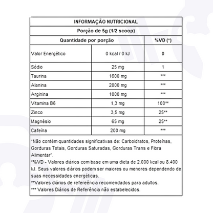 C4 BETA PUMP PRÉ-TREINO 225g - NEW MILLEN
