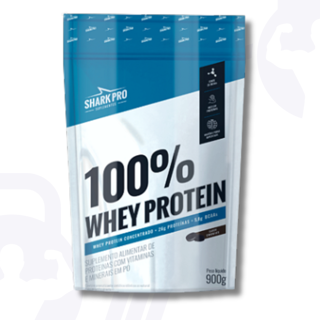 100% WHEY PROTEIN POUCHE - SHARK PRO