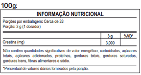 CREATINA MONOHIDRATADA 100 g - MAX TITANIUM