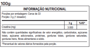 CREATINA MONOHIDRATADA 100 g - MAX TITANIUM
